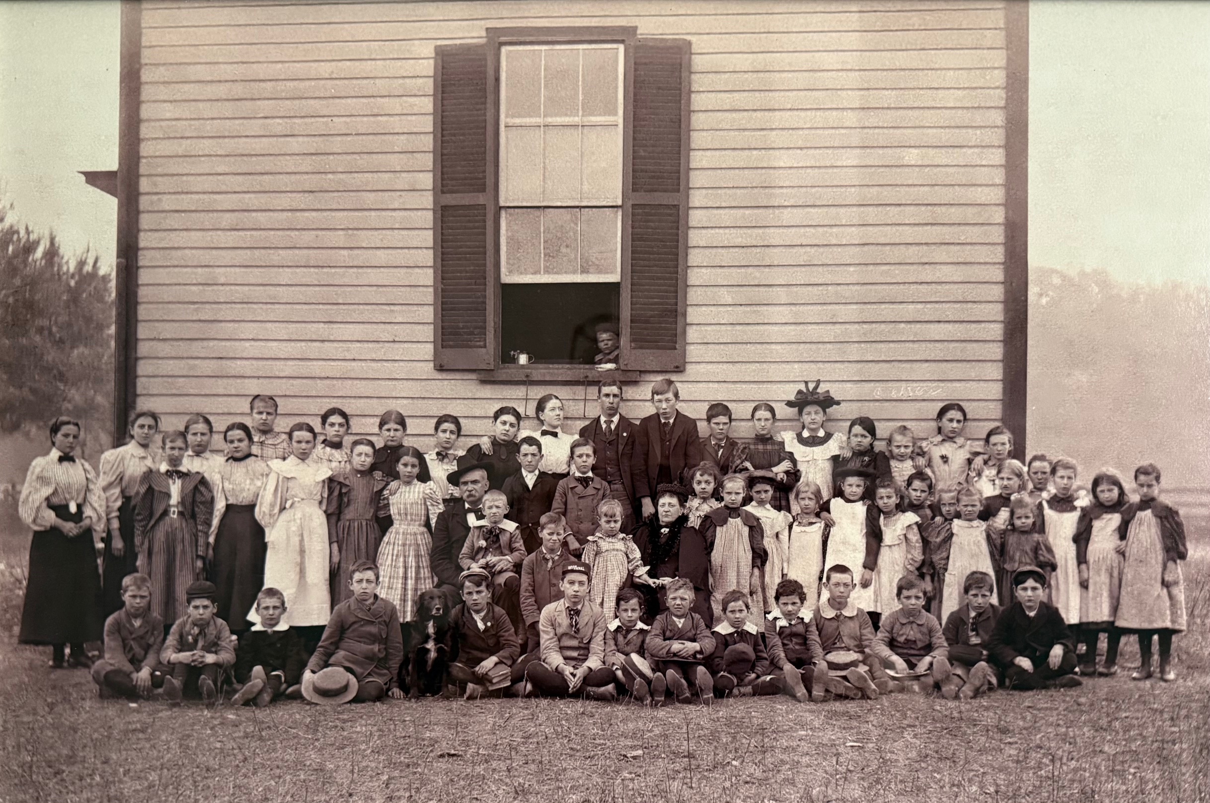 Restored Stovepipe Academy exterior